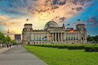 Der Deutsche Bundestag in Berlin