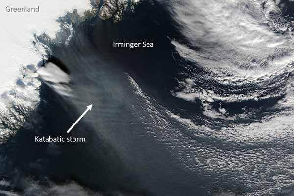  Katabatic storm („Piteraq“) on 20. September 2003