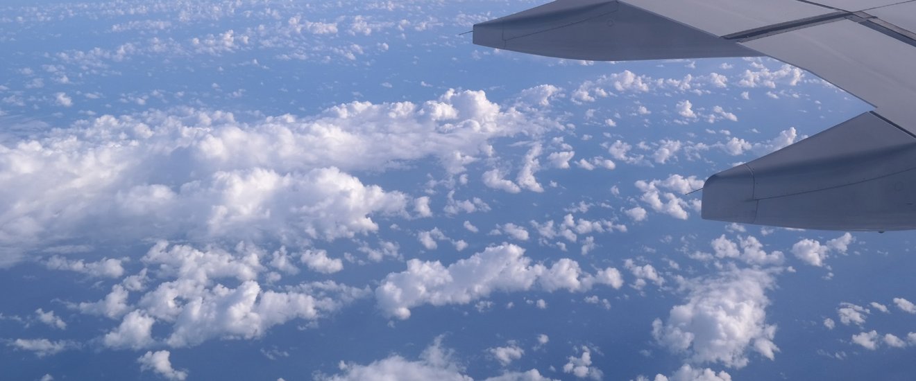 Wolken aus dem Forschungsflugzeug HALO