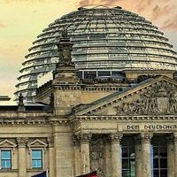 The German Bundestag in Berlin