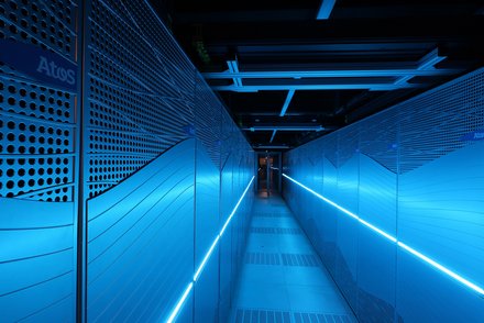 Photo of supercomputer LEVANTE